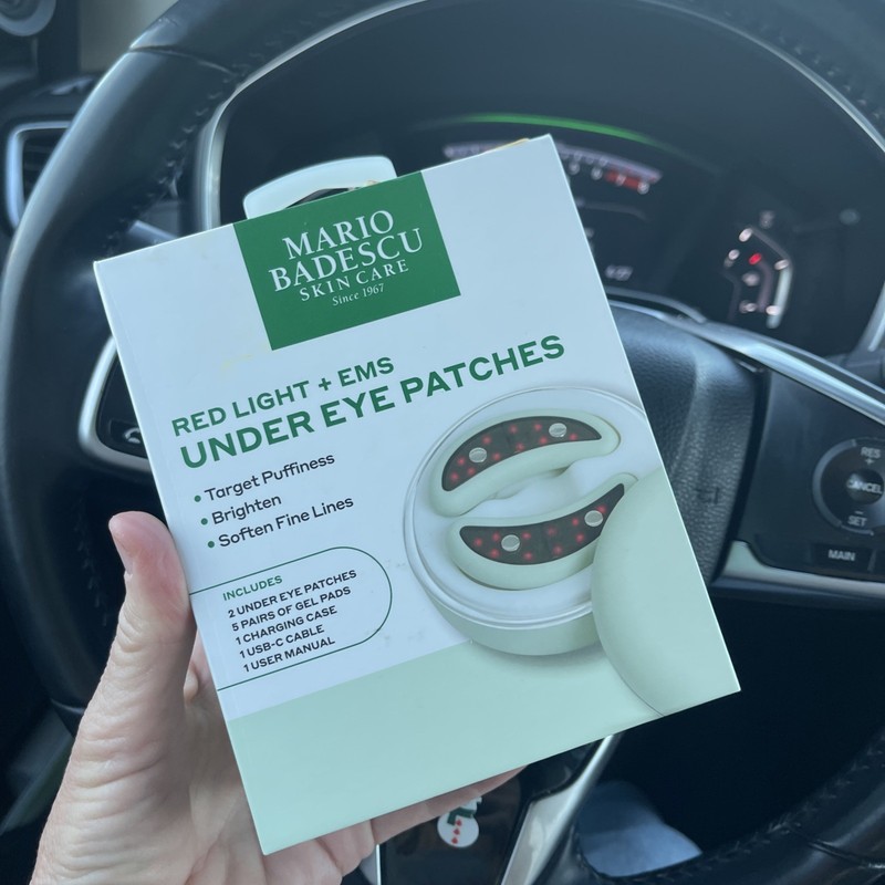 Mario Badescu Under Eye Patches Red Light + EMS New In Box