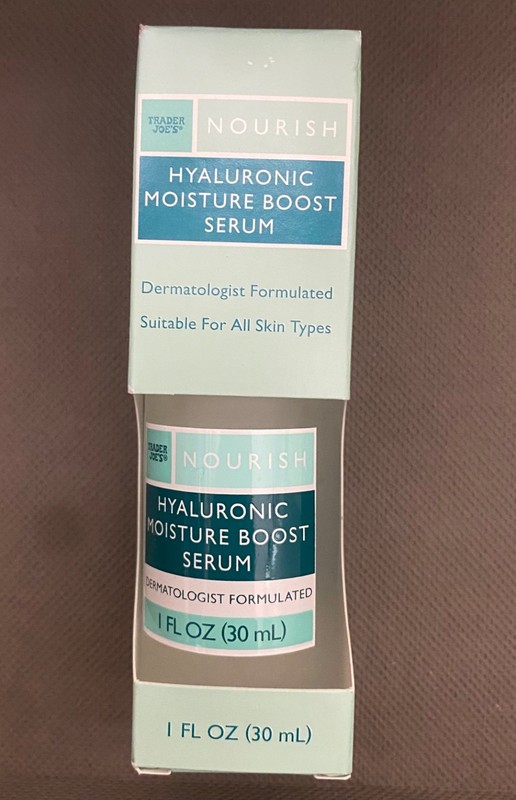 Trader Joe’s – Hyaluronic Moisture Boost Serum – 1 fl oz /30ml