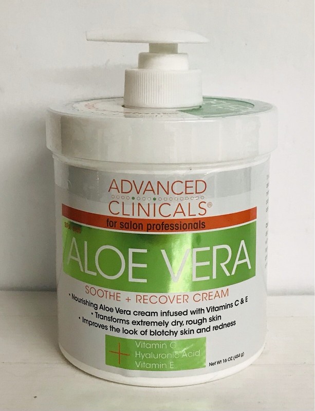 Aloe Vera Soothe & Recover Cream w/ Vitamin C & E 16 fl oz