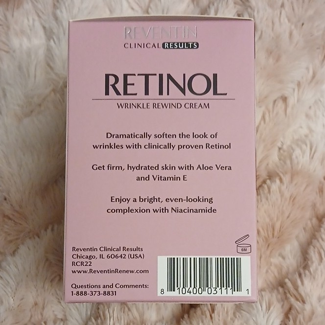 Reventin Retinol Wrinkle Smoother Paraben-Free Vegan Cream gallery