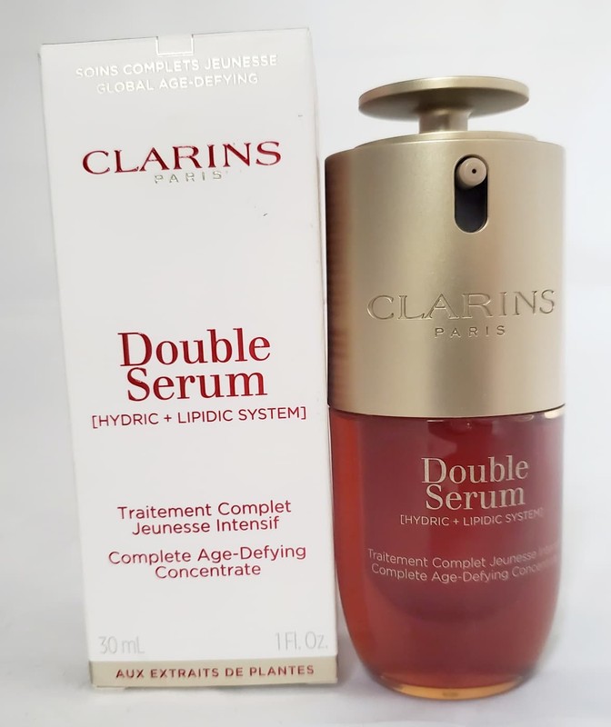 Clarins Double Serum Complete Age Control Concentrate 1oz hydric lipidic system