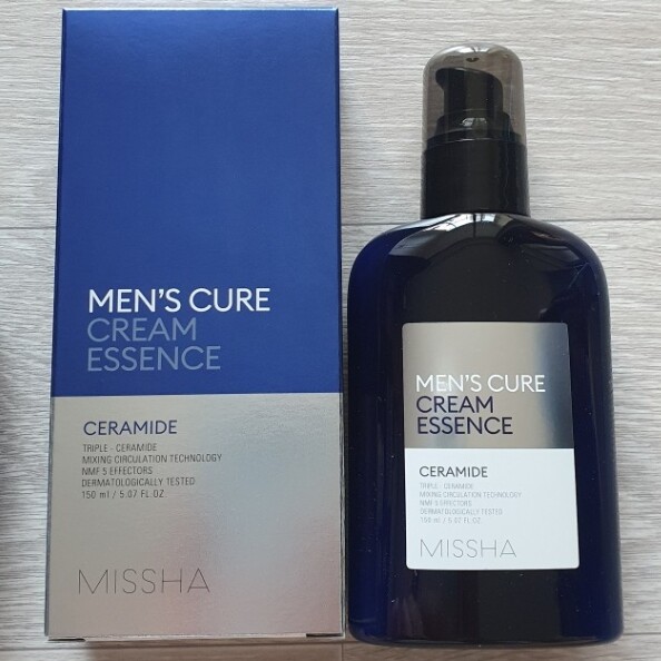 MISSHA Men's Cure Cream Essence 150ml Homme Moist Nourish Skin K-Beauty New gallery