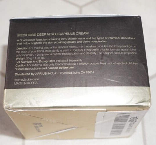 Medicube Deep Vita C Capsules Cream Vitamins & Niacinamide 55gr 1.94 oz gallery