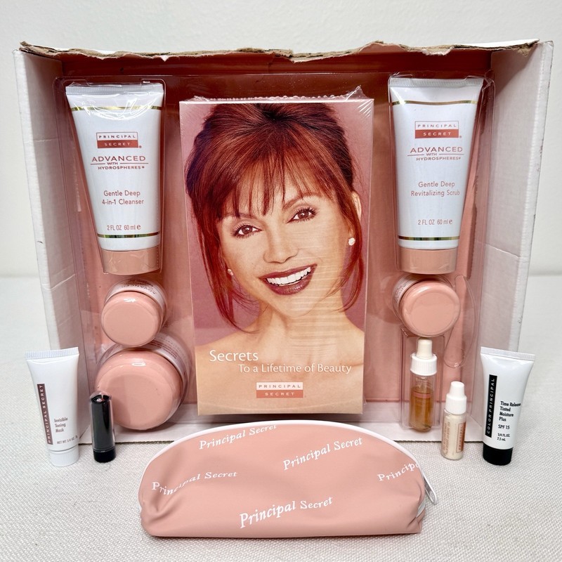 Principal Secret 6-piece Advanced Skin Care System VHS + Travel Kit – New Sealed