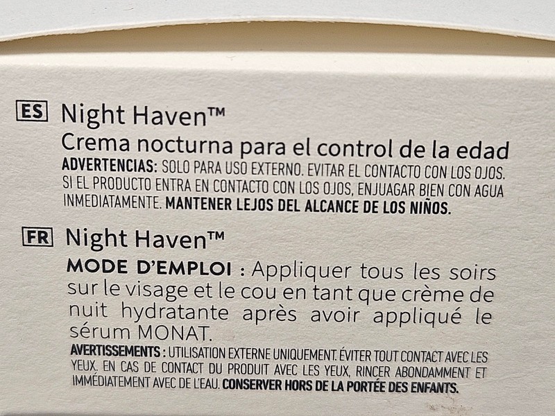 TRAVEL SIZE Monat Night Haven Overnight Age Control Cream 0.5 fl. oz - New gallery