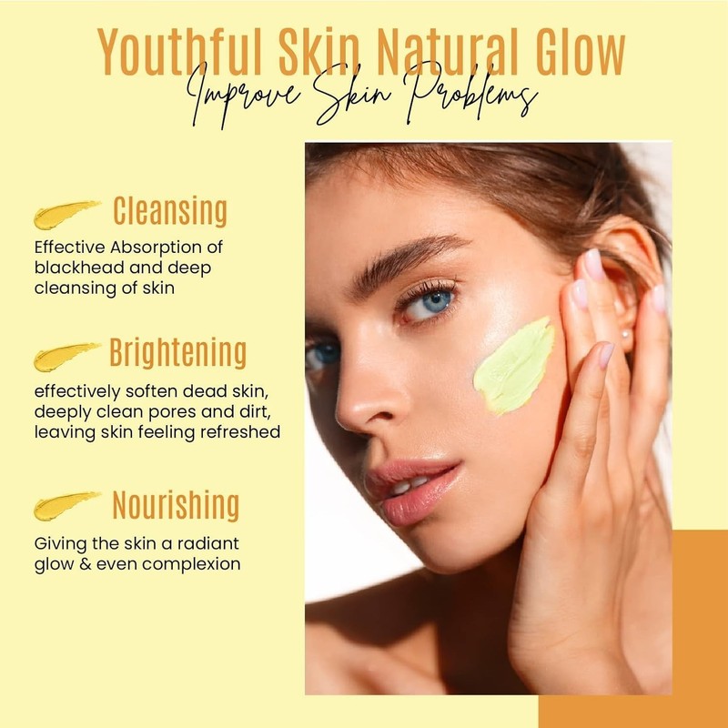 Organic Vitamin C Clay Mask Stick – Detox Clay Face Mask Stick for Acne Scars & gallery