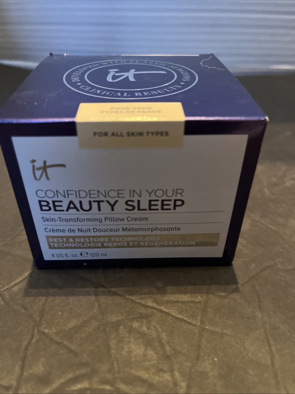 IT Cosmetics Confidence In Your Beauty Sleep Cream 4 oz ~ New In Box
