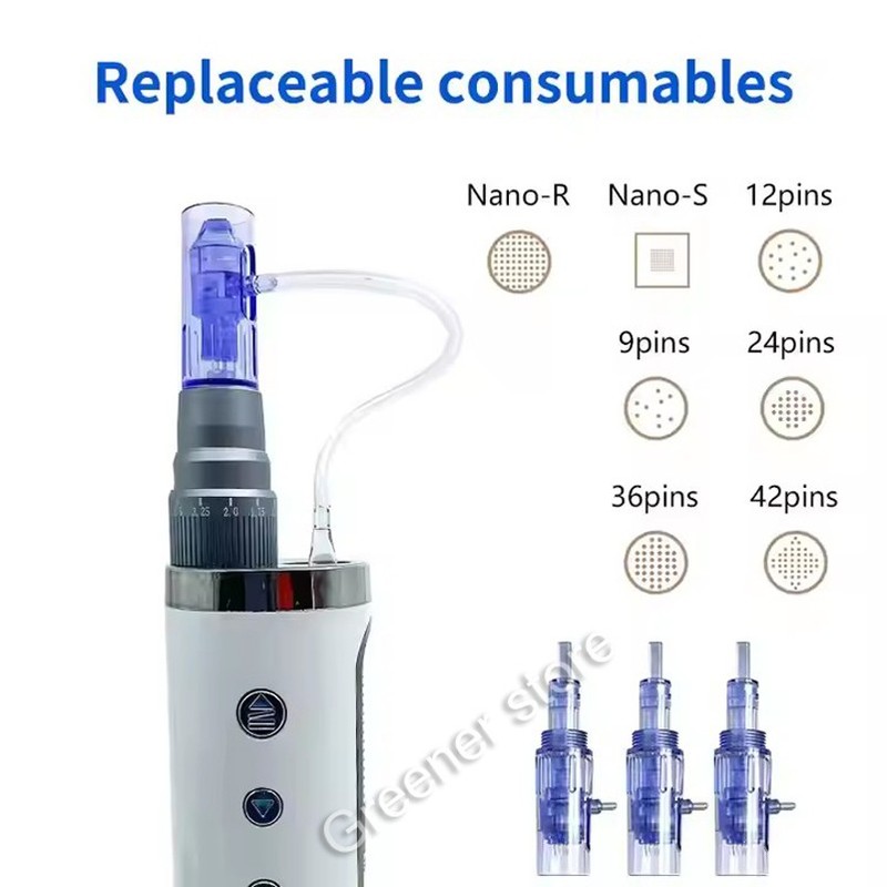 Micro Pen Mesotherapy Gun Repalcement Cartridges 10x 9/12/24/36/42 Pins Anti-Age gallery