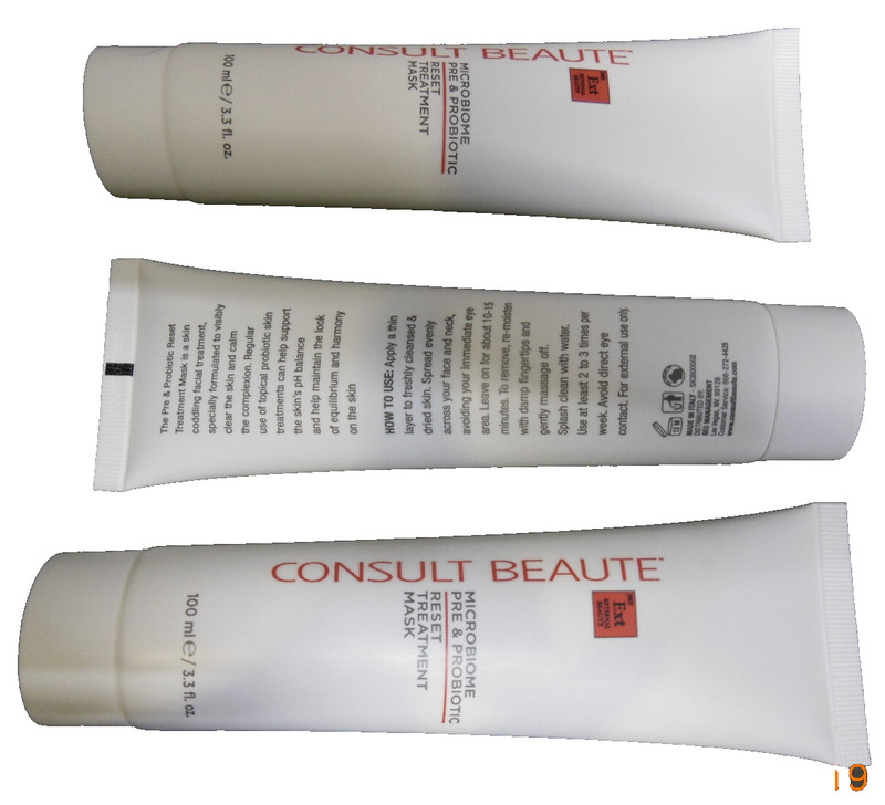 3 Tubes CONSULT BEAUTE MICROBIOME PRE & PROBIOTIC TREATMENT 3.3 OZ each tube