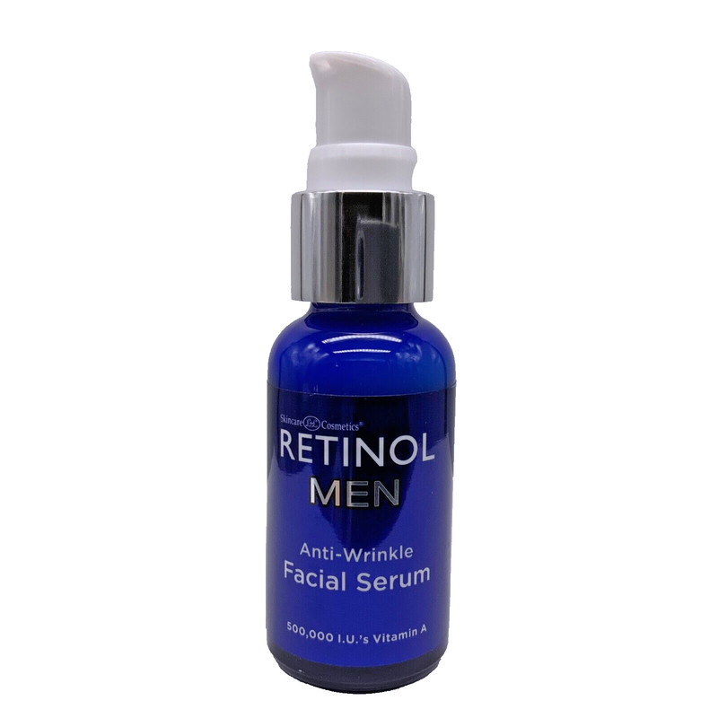Retinol Men’s Anti Wrinkle Facial Serum-Smooth Wrinkles, Reduce Lines,Tone, Firm gallery