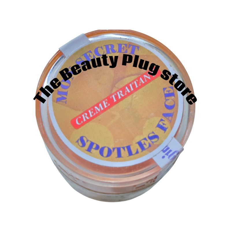X 1 Jar Mon Secret Spotless Moisturizing Face Cream. 50g. NOTE JAR IS NOT FULL!✅ gallery