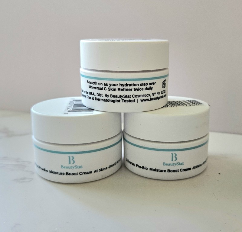 3 BeautyStat Universal Pro-Bio Moisture Boost Cream .3 oz each NEW! gallery
