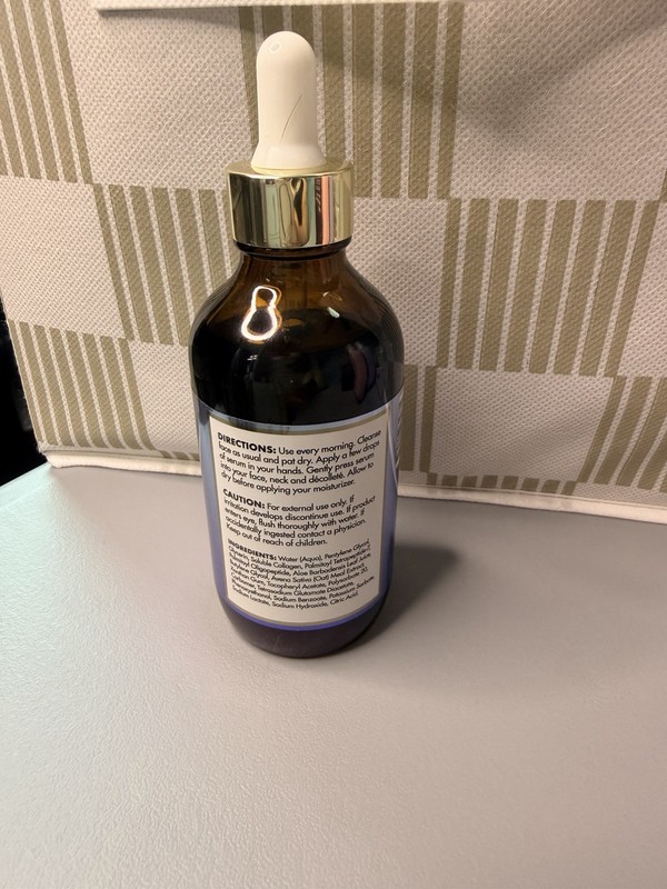 ANI Gold Collagen Peptides Instant Firming Serum Face Neck Décolleté 3.75 fl oz gallery
