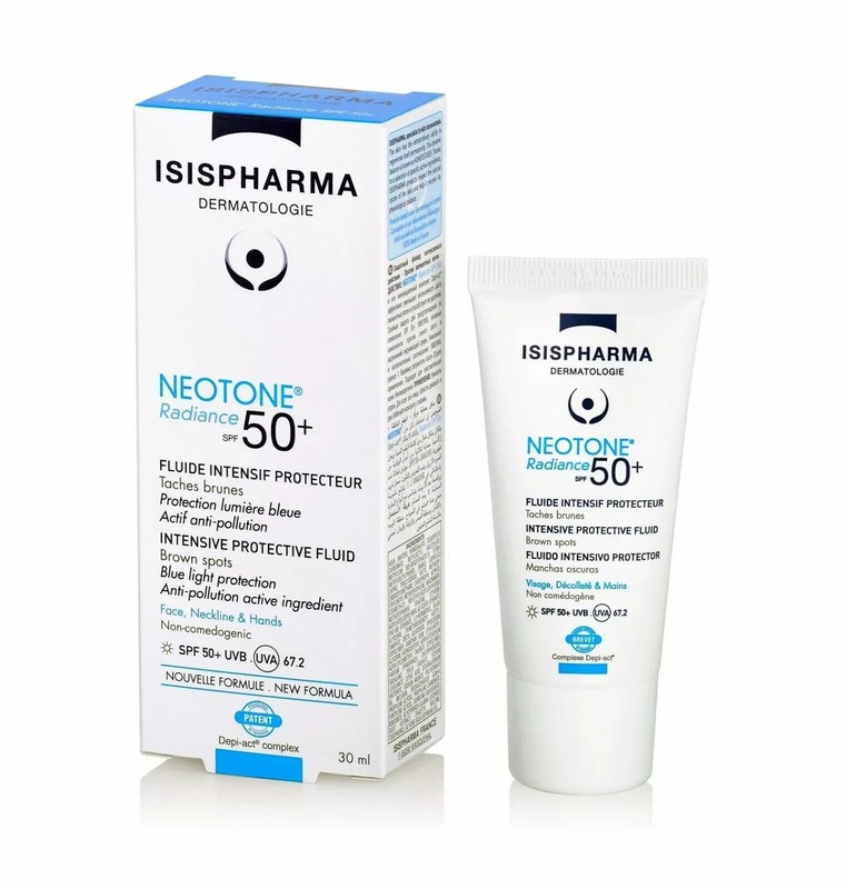 ISISPHARMA Protective Depigmenting Cream NEOTONE radiance SPF 50+ 30ml