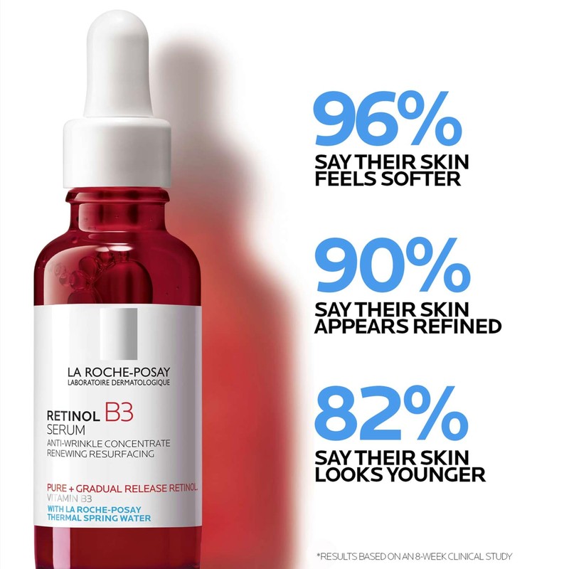La Roche-Posay Pure Retinol Face Serum with Vitamin B3 Anti Aging Face Serum gallery