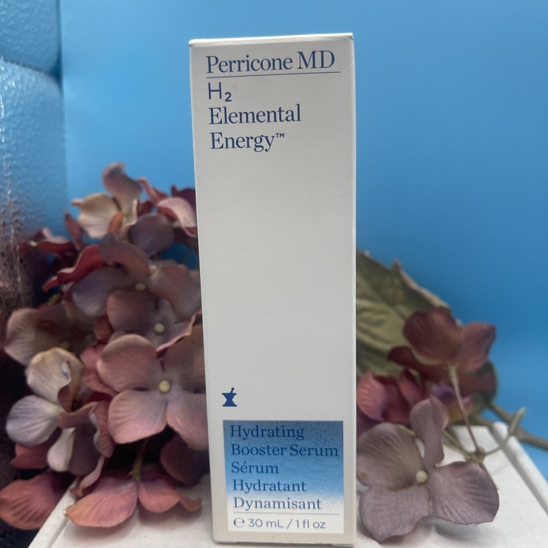 Perricone MD H2 ELEMENTAL ENERGY HYDRATING BOOSTER SERUM 1 OZ NIB B10/11