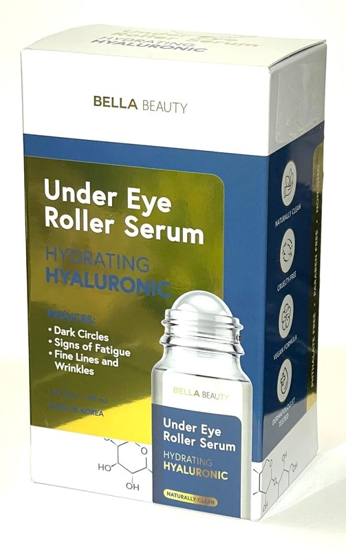 Bella Beauty Under Eye Roller Serum Hydrating Hyaluronic