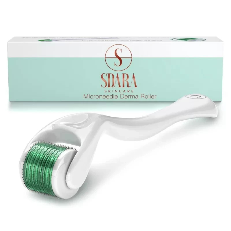 Sdara Microneedling Derma Roller with Storage Case – Unisex Beauty Essential