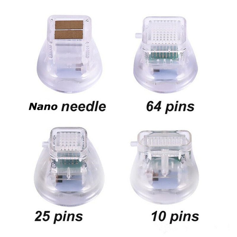 Replace Disposable 25/64 Pins Gold Plated RF Cartridge Tips Facial Skin Lifting gallery