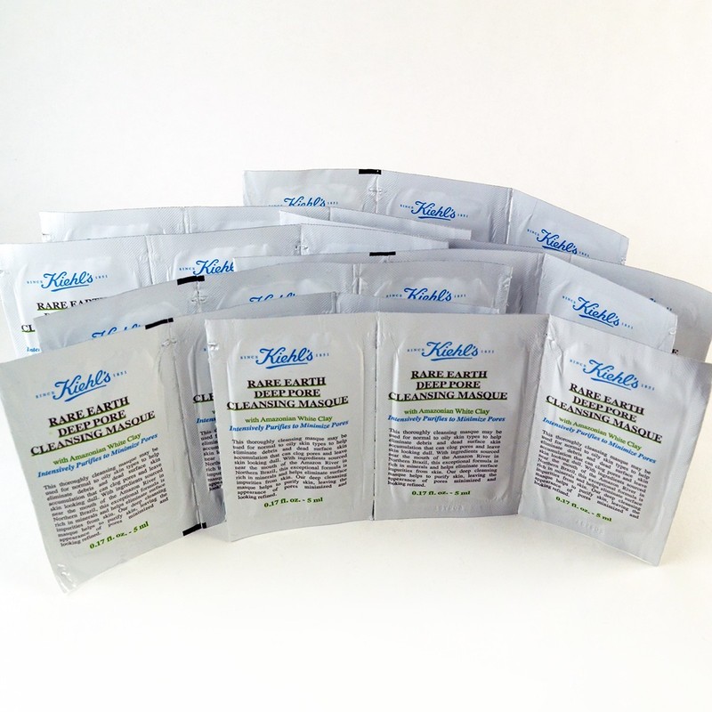 24 Kiehl’s Rare Earth Deep Pore Cleansing Masque – Set Of 24 x 0.17 Oz. / 5mL
