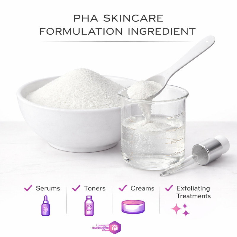 Pure Lactobionic Acid Powder Premium Cosmetic Grade CAS 96-82-2. gallery
