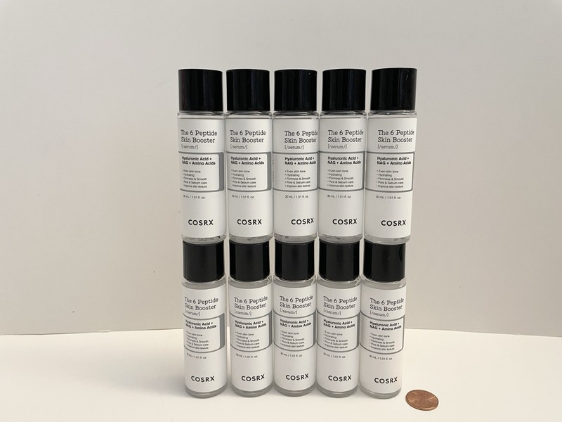 10 COSRX the 6 peptide skin booster serum 1.01 oz 30 mL Travel Size