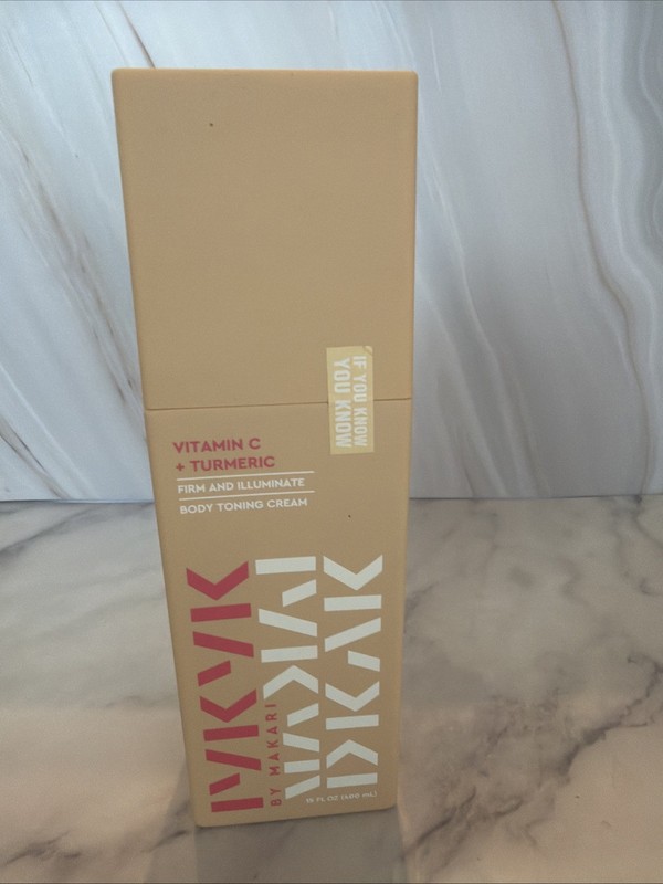 IYKYK VITAMIN C + TURMERIC BODY TONING CREAM – MAKARI NEW SEALED