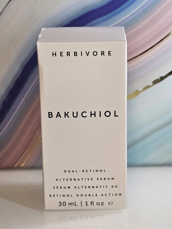 NIB HERBIVORE BOTANICALS Bakuchiol Dual-Retinol Alternative Face Serum 1 fl oz