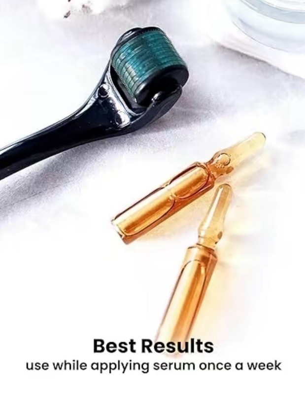 For Beard Growth Micro Needle Derma Roller Hair Loss Regrowth Skin Rejuvenation gallery