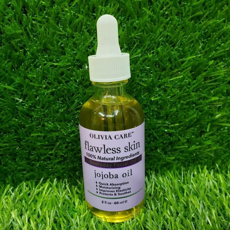 OLIVIA CARE FLAWLESS SKIN Everyday Facial Cleanser with JOJOBA OIL – 60ml/2fl oz