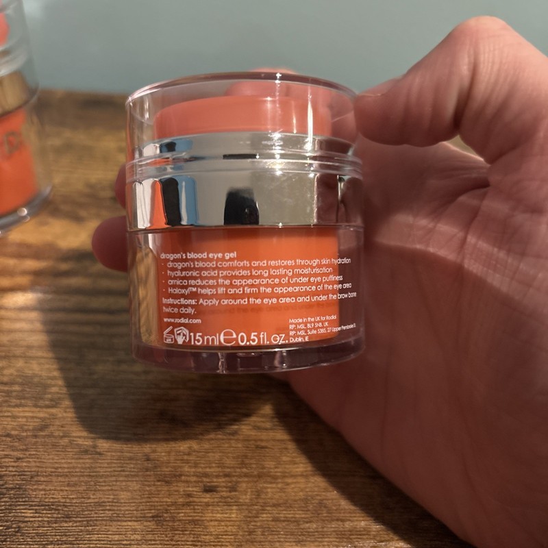 Rodial Dragon’s Blood Sculpting (50ml) And Eye Gel (15ml) Hydrate & Tone Bundle gallery