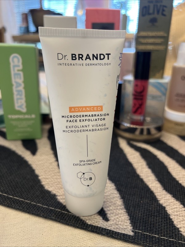 DR. BRANDT Advanced MICRODERMABRASION Face Exfoliator 2.1 Oz Sealed!