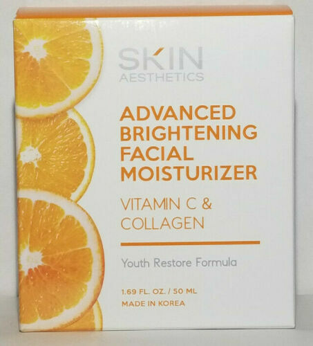 Skin Aesthetics Advanced Brightening Facial Moisturizer Vitamin C And Collagen