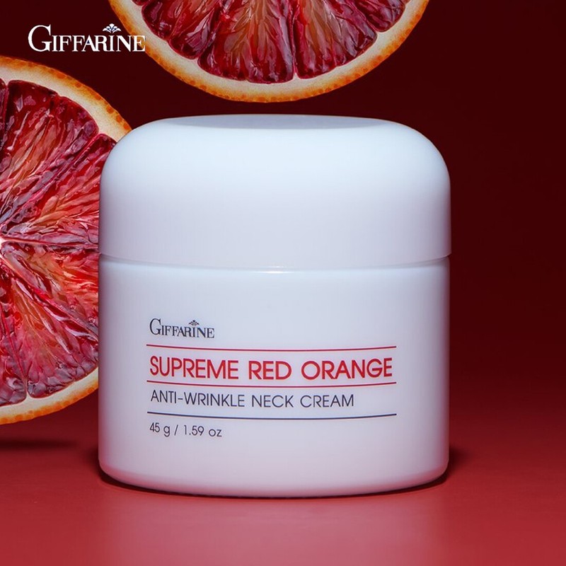 Supreme Red Orange Anti-Wrinkle Neck Cream GIFFARINE 45g. gallery