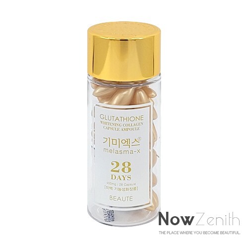 [BEAUTE] Melasma-X Glutathione Whitening Collagen Capsule Ampoule 28 Capsule