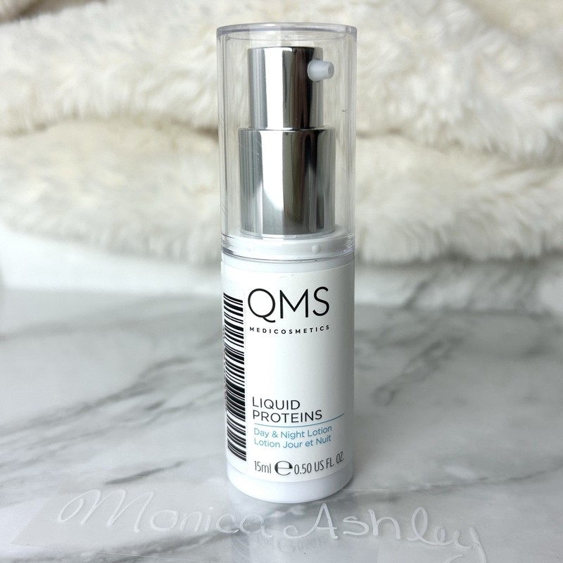 QMS Liquid Proteins Day Night Lotion 15ml / 0.5oz Travel Size NEW