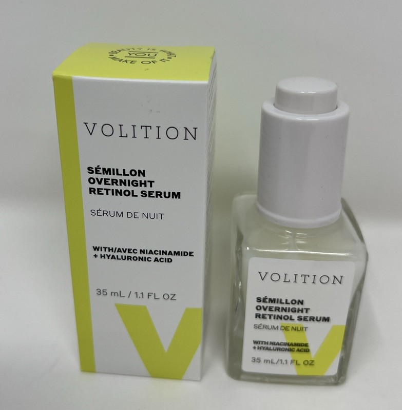 VOLITION Semillon Overnight Retinol Serum 1.1 fl oz / 35 ml NWB X291