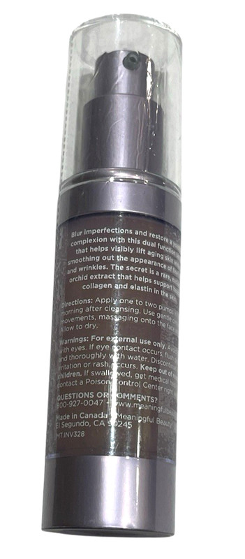 Meaningful Beauty 5 Piece Set Cleanser, Serum, Day Creme, Eye, Filling Treatment gallery