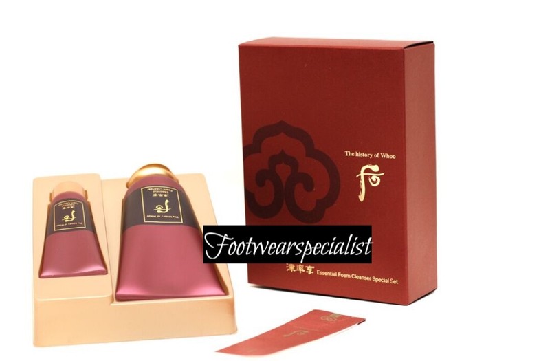 THE HISTORY OF WHOO JINYULHYANG ESSENTIAL CLEANSING FOAM SET 180ml+40ml, Exp 26