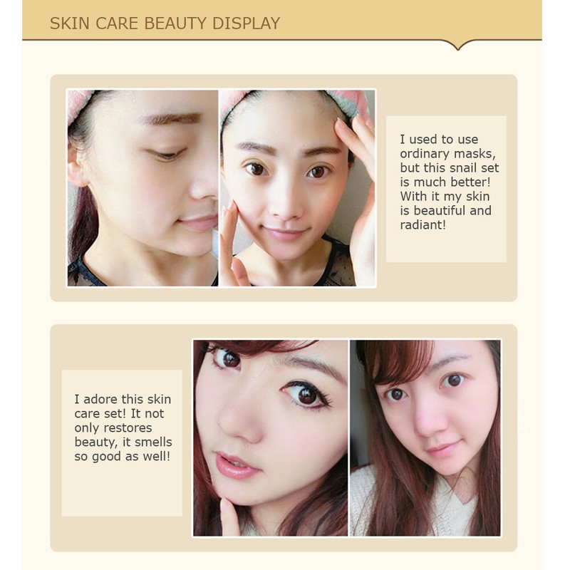 BIOAQUA Moisturizing Snail Repair Cream Face Anti Aging Nutrition Essence 50g gallery