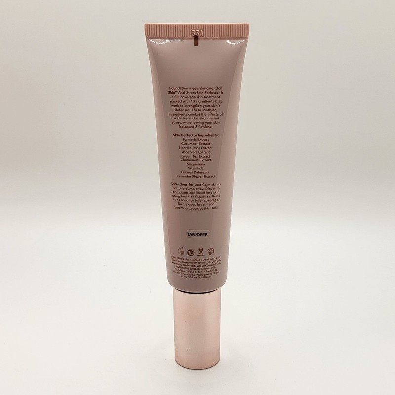 Doll 10 Doll Skin Anti-Stress Skin Perfector TAN/DEEP 2oz / 60ml NEW NIB gallery