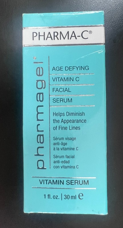 Pharmagel Pharma-C New Age Defying Vitamin C Facial Vitamin Serum 1fl Oz 0009