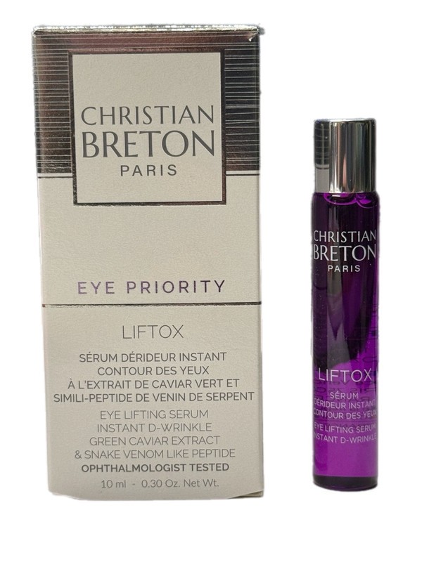 Christian Breton Roll On Eye Serum 0.30 Oz Liftox Eye Priority NIB gallery