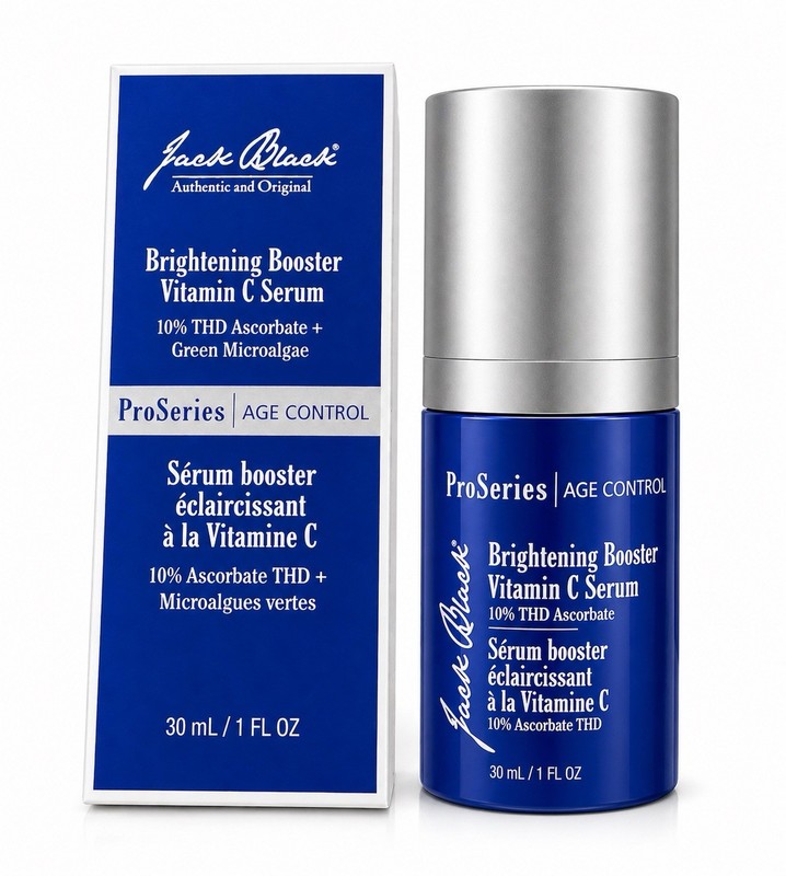 Jack Black ProSeries Age Control Brightening Booster Vitamin C Serum 30 mL/ 1 oz