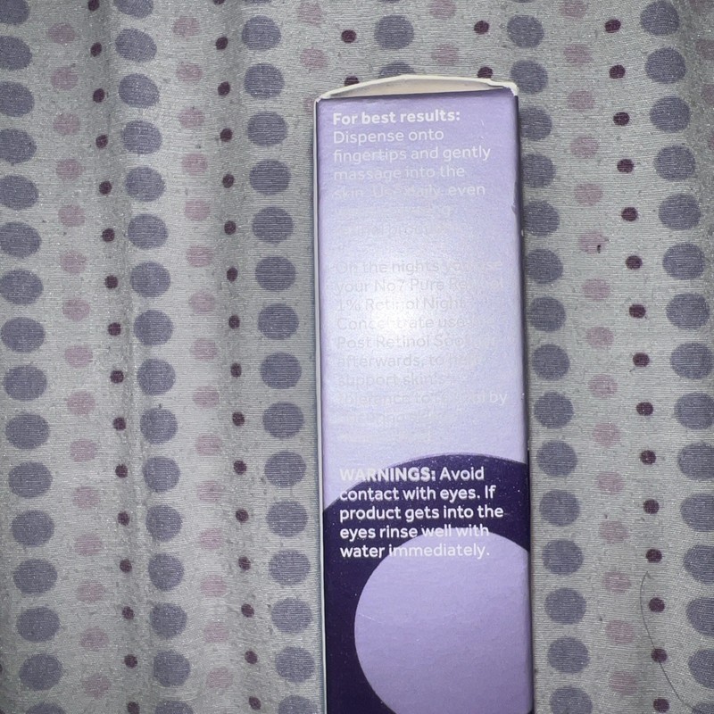 No7 Pure Retinol Post Retinol Soother Fragrance Free 50ml/1.69 fl.oz Brand New gallery