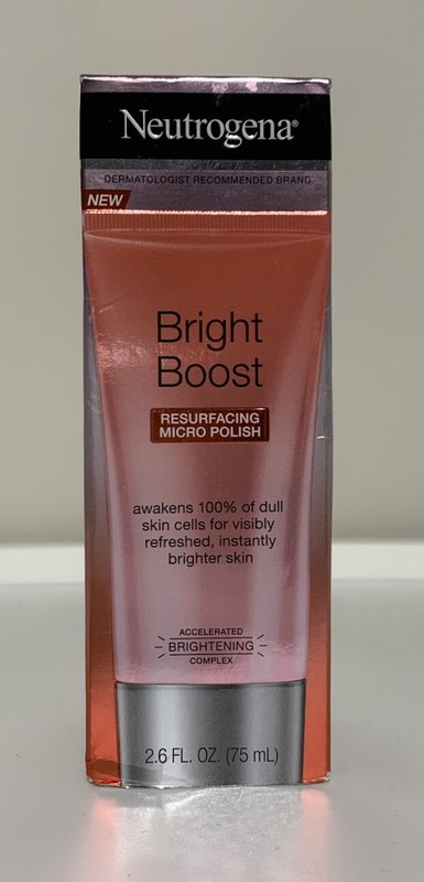 Neutrogena Bright Boost Resurfacing Micro Polish 2.6 fl oz NIB, Discontinued