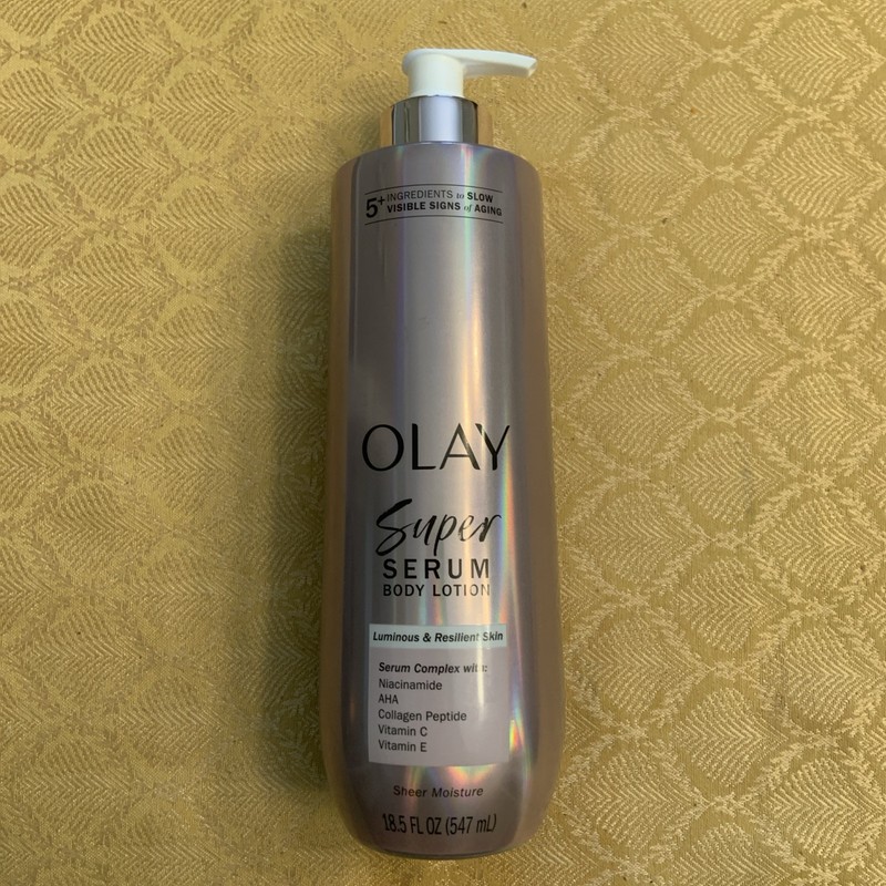 Olay Super Serum Hand & Body Lotion for Dry Skin, 24Hr Long Lasting Hydration