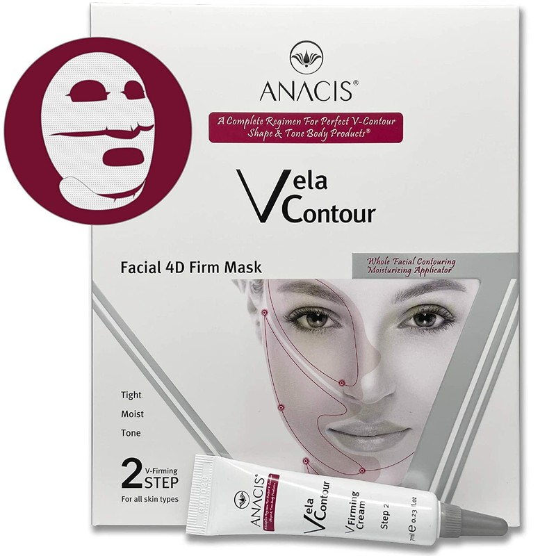 Anti Aging Face Lifting Toning Masks and Firming Neck Cream for Sagging Neck