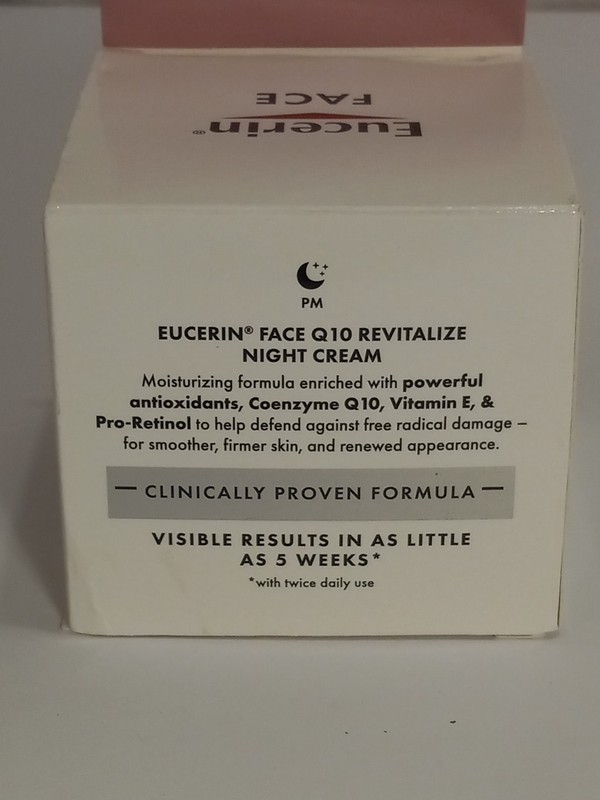 Eucerin Q10 Revitalize Night Face Cream + Pro-Retinol Fragrance Free 1.7oz gallery