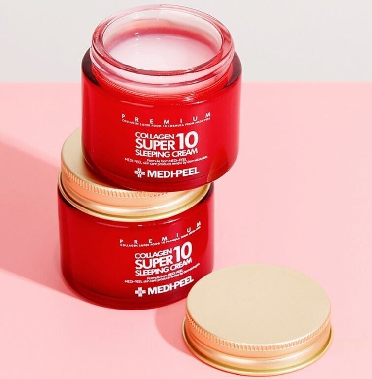 MEDI PEEL Collagen Super 10 Sleeping Cream 70ml + 70ml ? Anti-Wrinkle & Firming gallery